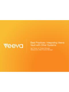 Best Practices: Integrating Veeva Vault with Other Systems