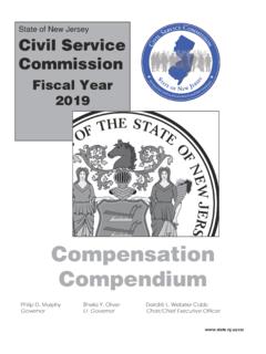 State of New Jersey Civil Service Commission