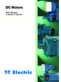 DMP catalogue 1-200 kW, 5-1000 Nm - T-T Electric