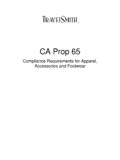 CA Prop 65 Testing guidelines - ccsginc.com