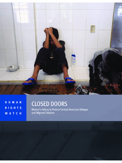 CLOSED DOORS - Defending Human Rights Worldwide