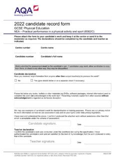 2022 candidate record form - filestore.aqa.org.uk
