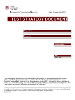 TEST STRATEGY DOCUMENT - Template.net