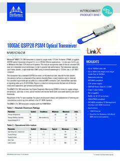 100GbE QSFP28 PSM4 Optical Transceiver