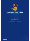 User Manual - Forensic Explorer Home