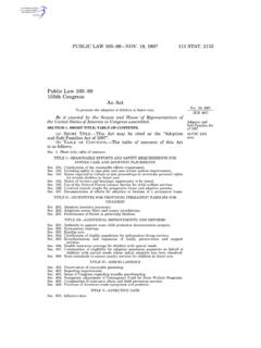 Public Law 105–89 105th Congress An Act
