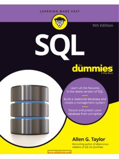 SQL For Dummies&#174; 9th Edition - Programmer Books