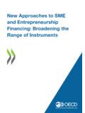 New Approaches to SME and Entrepreneurship Financing ...
