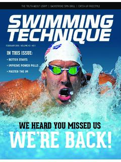 Swimming Technique Magazine - …