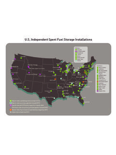 U.S. Independent Spent Fuel Storage Installations