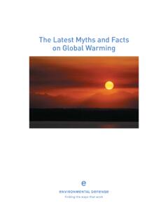 The Latest Myths and Facts on Global Warming