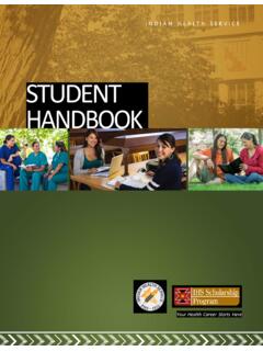 Student Handbook 2016 - 2017 - Indian Health Service