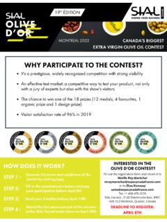 WHY PARTICIPATE TO THE CONTEST?