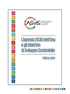L’Agenda 2030 dell’Onu e gli Obiettivi di Sviluppo Sostenibile