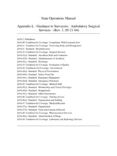 State Operations Manual Appendix L - Guidance to …