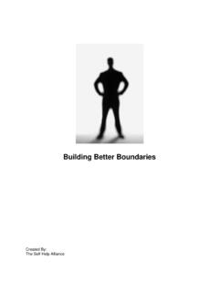 Building Better Boundaries - cmhawwselfhelp.ca