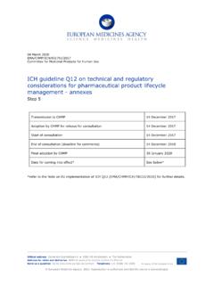 Q12 Step 5 Technical and regulatory considerations for ...