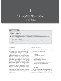 A Complete Dissertation - SAGE Publications Inc