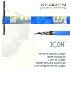 Instrumentation Cables Instrumentation Thermocouple ...