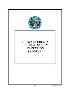 Broward County Building Safety Inspection Program