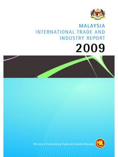 MALAYSIA - Ministry of International Trade and Industry