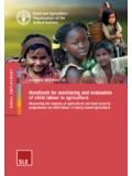 Handbook for monitoring and evaluation of child …