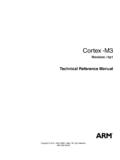 Cortex-M3 Technical Reference Manual - ARM …