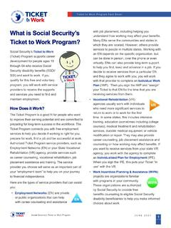 What is Social Security’s Ticket to Work Program?