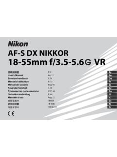 AF-S DX NIKKOR 18-55mm f/3.5-5.6 VR