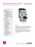 Bulletin 140U-D Molded Case Circuit Breaker - Rockwell …