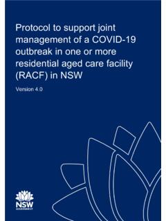 Protocol to support joint management of a COVID-19 ...