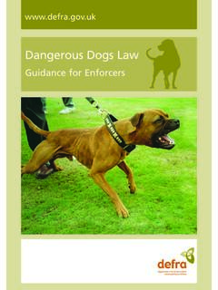 Dangerous Dogs Law