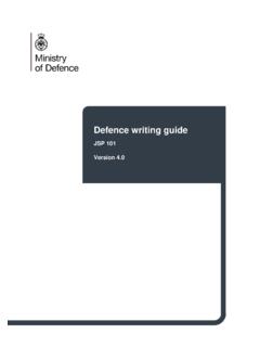 Defence writing guide