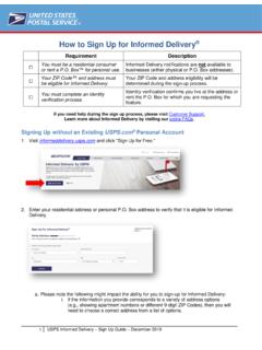 How to Sign Up for Informed Delivery - USPS