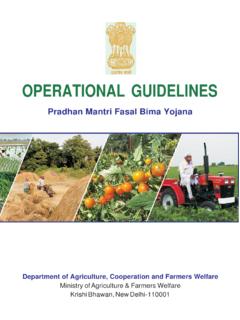 OPERATIONAL GUIDELINES - agri-insurance