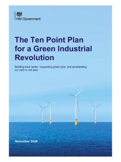 The Ten Point Plan for a Green Industrial Revolution