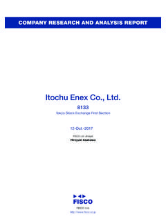 Itochu Enex Co., Ltd.