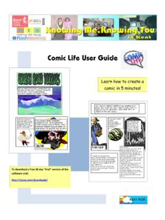 Comic Life User Guide - dobbs3rd.weebly.com