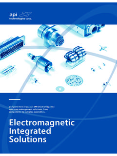 Electromagnetic Integrated Solutions