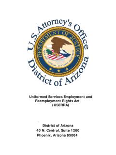 Uniformed Services Employment and Reemployment …