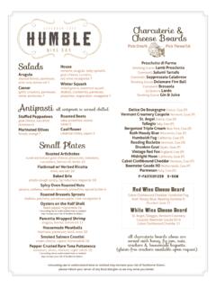 Charcuterie &amp; Cheese Boards - Humble Wine Bar