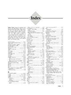 2006 ARRL Handbook Index - docshare04.docshare.tips