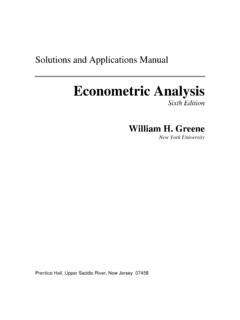 Solutions and Applications Manual - NYU