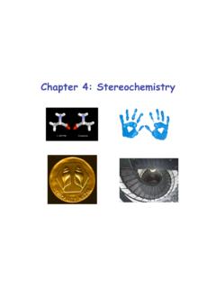 Chapter 4: Stereochemistry - Colby College