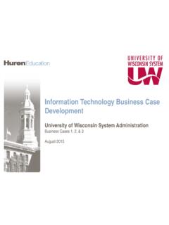 Information Technology Business Case Development