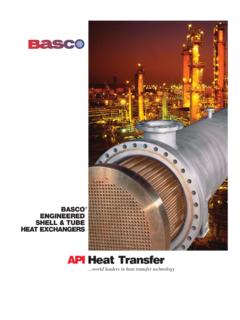 BASCO ENGINEERED SHELL &amp; TUBE HEAT …