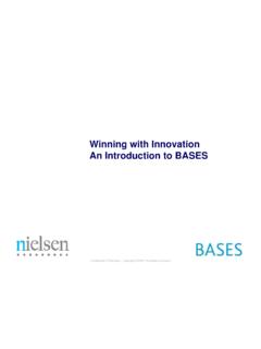 Winning with Innovation An Introduction to BASES