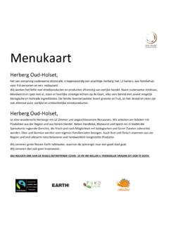 Menukaart - oud-holset.nl