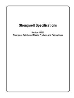 Strongwell Specifications - Welcome to Acadian ...
