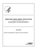 medicare reassignment of benefits application